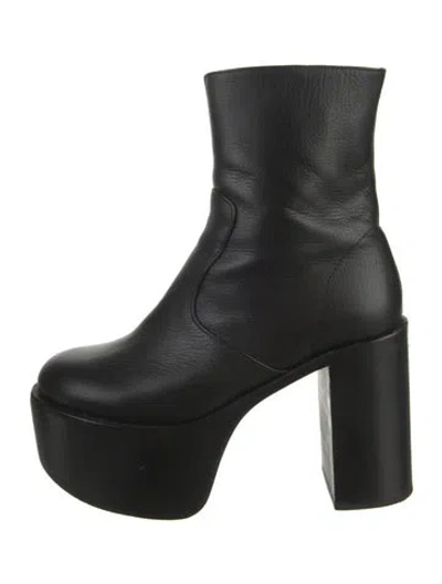 Pre-owned Simon Miller Leather Boots In Black