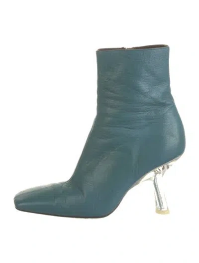 Pre-owned Simon Miller Leather Boots In Blue