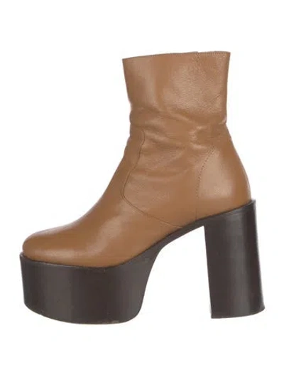 Pre-owned Simon Miller Leather Boots In Brown