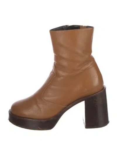 Pre-owned Simon Miller Leather Boots In Brown