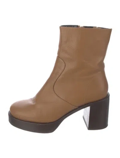 Pre-owned Simon Miller Leather Boots In Brown