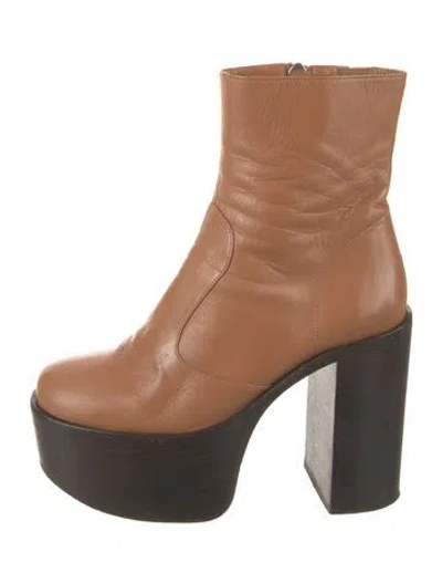 Pre-owned Simon Miller Leather Boots In Brown