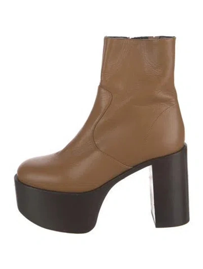 Pre-owned Simon Miller Leather Boots In Brown