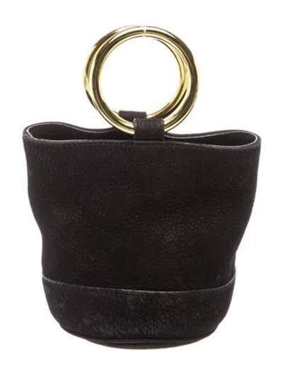 Pre-owned Simon Miller Leather Bucket Bag In Black