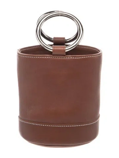 Pre-owned Simon Miller Leather Bucket Bag In Brown