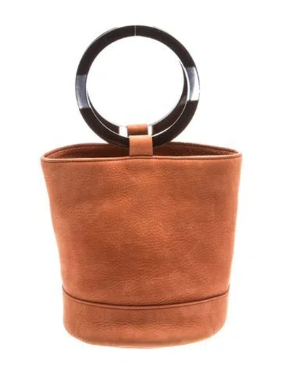 Pre-owned Simon Miller Leather Bucket Bag In Brown