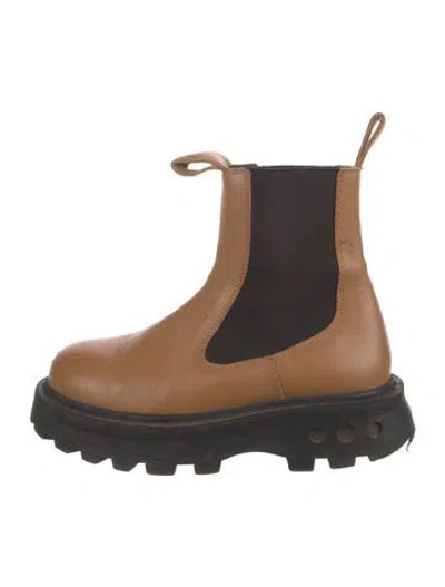 Pre-owned Simon Miller Leather Chelsea Boots In Brown