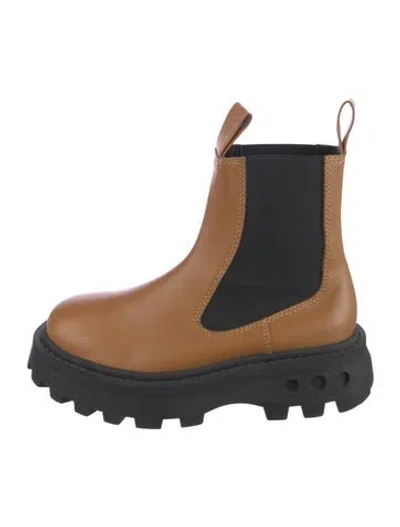 Pre-owned Simon Miller Leather Chelsea Boots In Brown