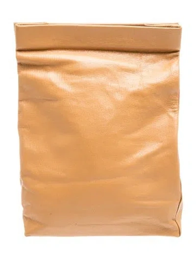 Pre-owned Simon Miller Leather Clutch In Brown