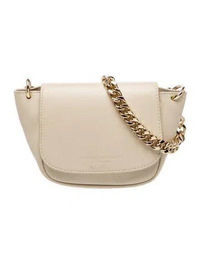 Pre-owned Simon Miller Leather Crossbody Bag In Neutral