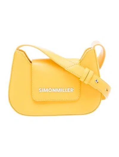 Pre-owned Simon Miller Leather Crossbody Bag In Yellow