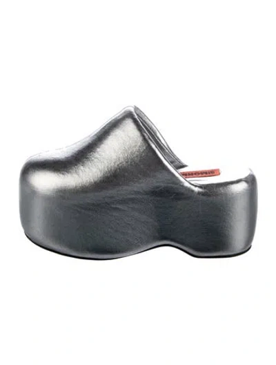 Pre-owned Simon Miller Leather Mules