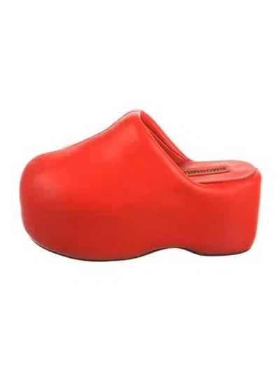 Pre-owned Simon Miller Leather Mules In Multi