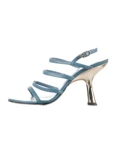 Pre-owned Simon Miller Leather Pumps In Blue