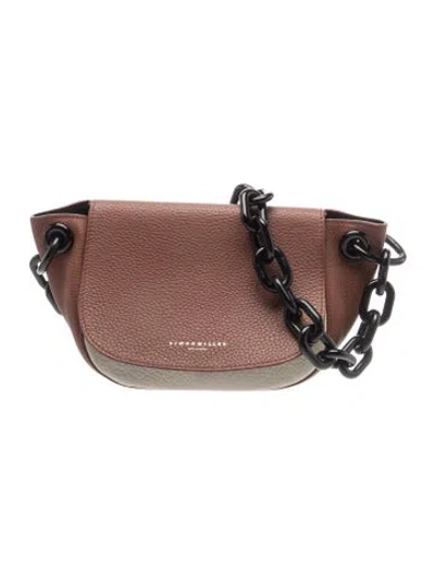 Pre-owned Simon Miller Leather Shoulder Bag In Brown