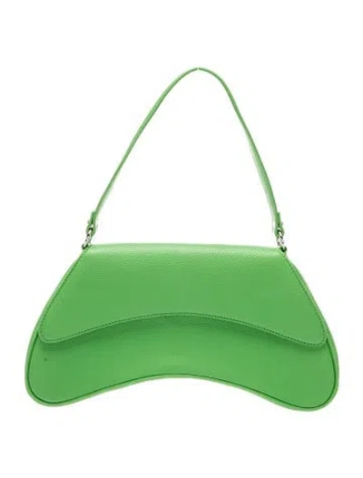 Pre-owned Simon Miller Leather Shoulder Bag In Green