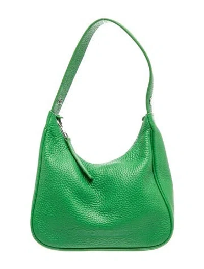Pre-owned Simon Miller Leather Shoulder Bag In Green