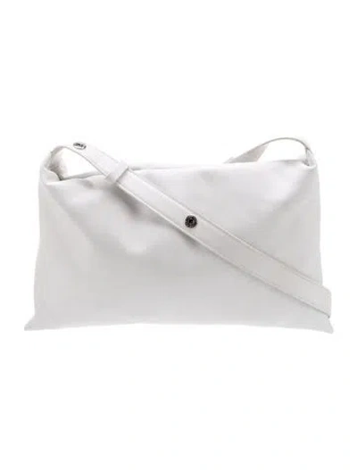 Pre-owned Simon Miller Leather Shoulder Bag In White