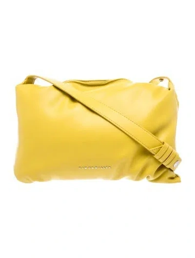 Pre-owned Simon Miller Leather Shoulder Bag In Yellow