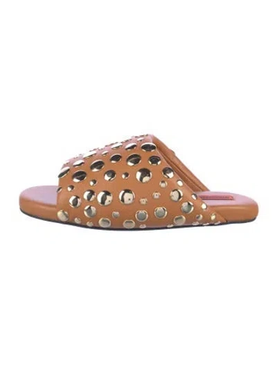 Pre-owned Simon Miller Leather Slides In Multi