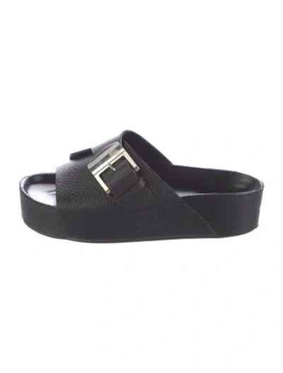 Pre-owned Simon Miller Leather Slides In Multi