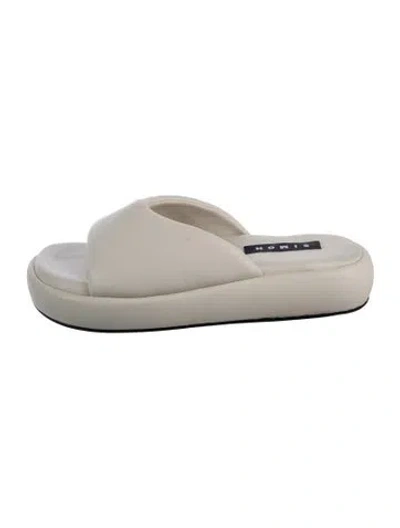 Pre-owned Simon Miller Leather Slides In Multicolor