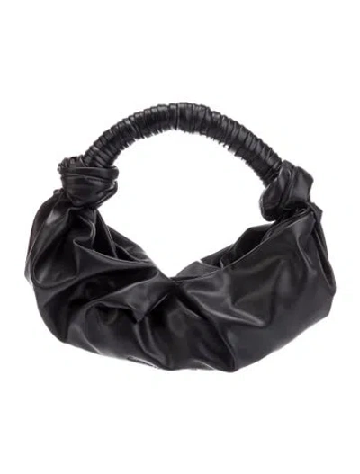 Pre-owned Simon Miller Leather Top Handle Bag In Black