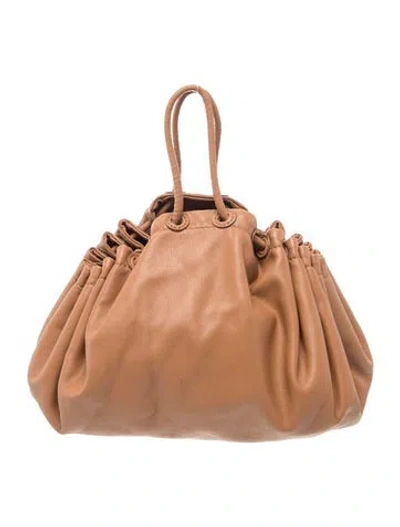 Pre-owned Simon Miller Leather Top Handle Bag In Brown