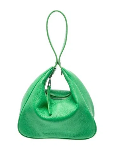 Pre-owned Simon Miller Leather Top Handle Bag In Green