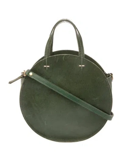 Pre-owned Simon Miller Leather Top Handle Bag In Green