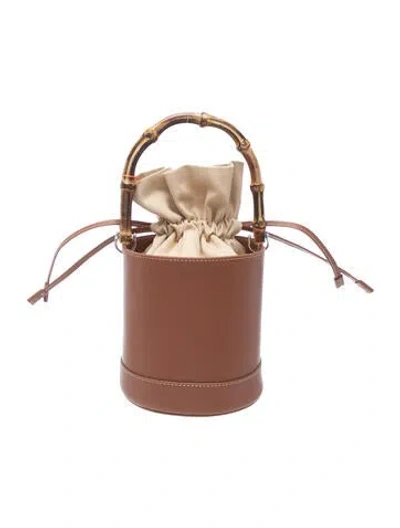 Pre-owned Simon Miller Leather Top Handle Bag W/ Tags In Brown