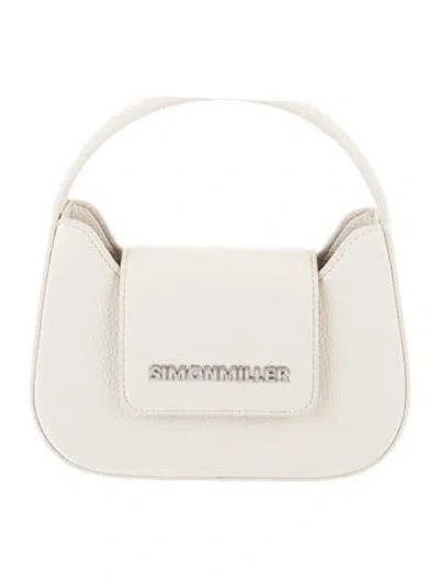 Pre-owned Simon Miller Leather Top Handle Bag W/ Tags In Neutrals