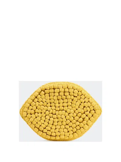 Simon Miller Lemon Clutch Bag In Gelb