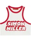 Simon Miller Dibby Tank In White,red