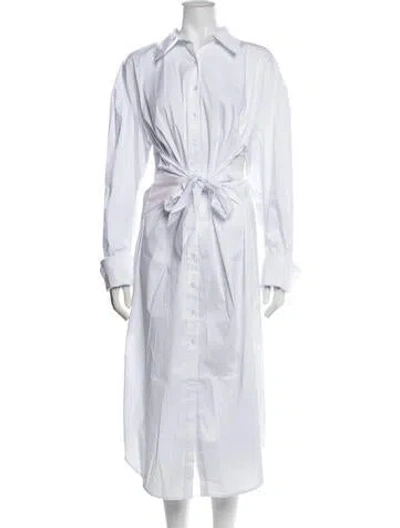 Pre-owned Simon Miller Long Dress W/ Tags In White