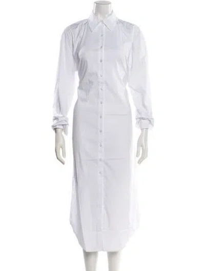 Pre-owned Simon Miller Long Dress In White