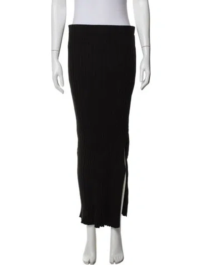 Pre-owned Simon Miller Long Skirt In Black