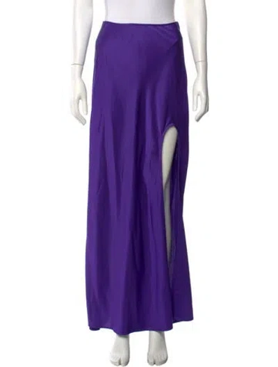 Pre-owned Simon Miller Long Skirt In Purple