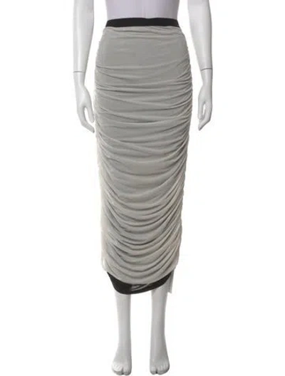 Pre-owned Simon Miller Long Skirt In White