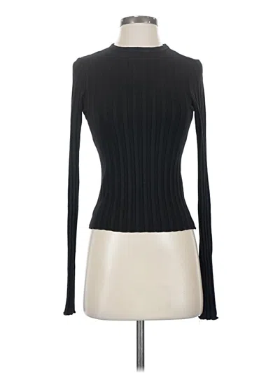 Pre-owned Simon Miller Long Sleeve Turtleneck In Black