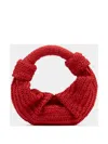 Simon Miller Raffia Lopsy Bag In Cherry Red In Red