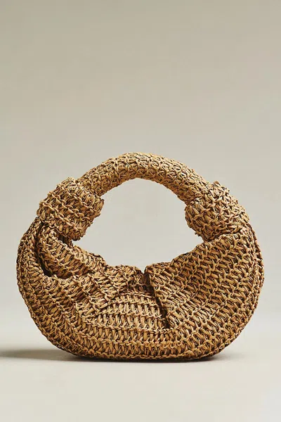 Simon Miller Lopsy Raffia Bag In White