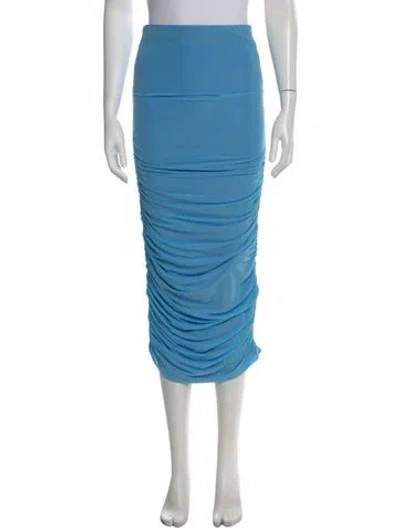 Pre-owned Simon Miller Midi Length Skirt In Blue