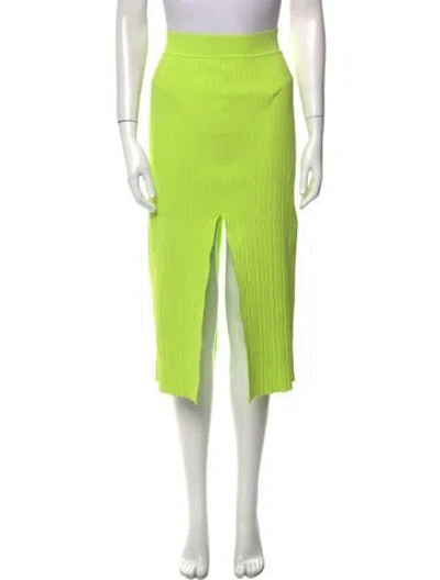 Pre-owned Simon Miller Midi Length Skirt In Green