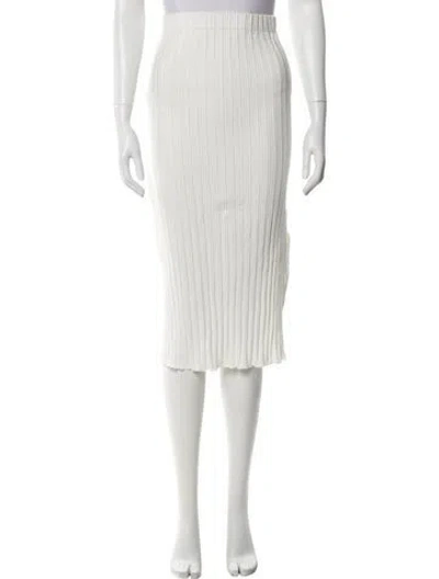 Pre-owned Simon Miller Midi Length Skirt In Neutral