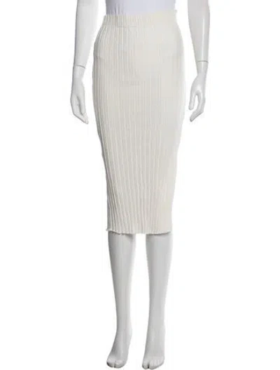 Pre-owned Simon Miller Midi Length Skirt In Neutral