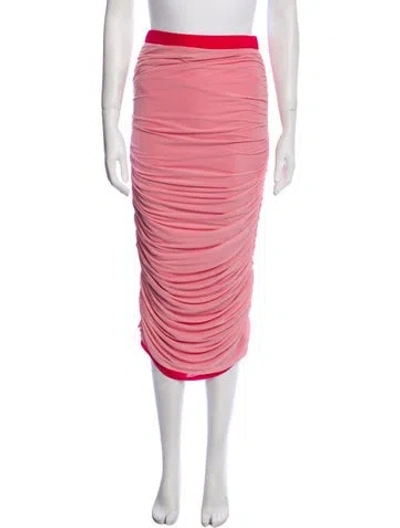 Pre-owned Simon Miller Midi Length Skirt W/ Tags In Pink