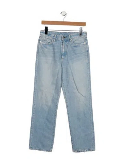Pre-owned Simon Miller Mid-rise Straight Leg Jeans In Blue