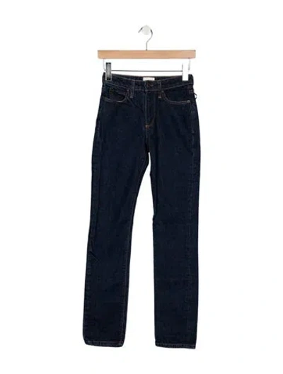 Pre-owned Simon Miller Mid-rise Straight Leg Jeans In Blue