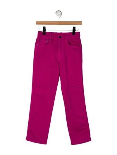 Pre-owned Simon Miller Mid-rise Straight Leg Jeans In Pink